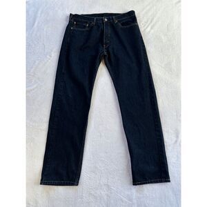 Levi Strauss & Co 505 Jeans Size 38 X 34 Straight Leg Dark Wash, Dressy